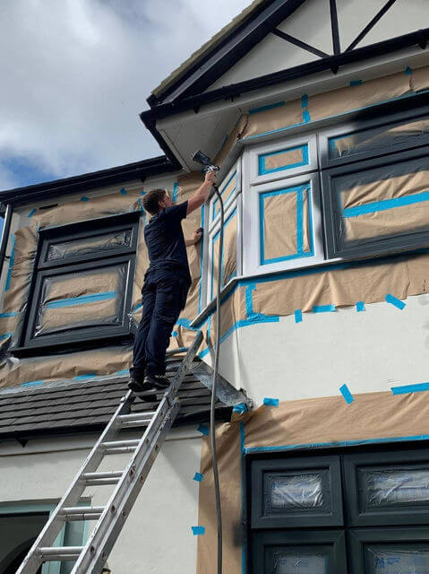 House exterior painting